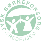 Logo for Jysk Børneforsorg/Fredehjem